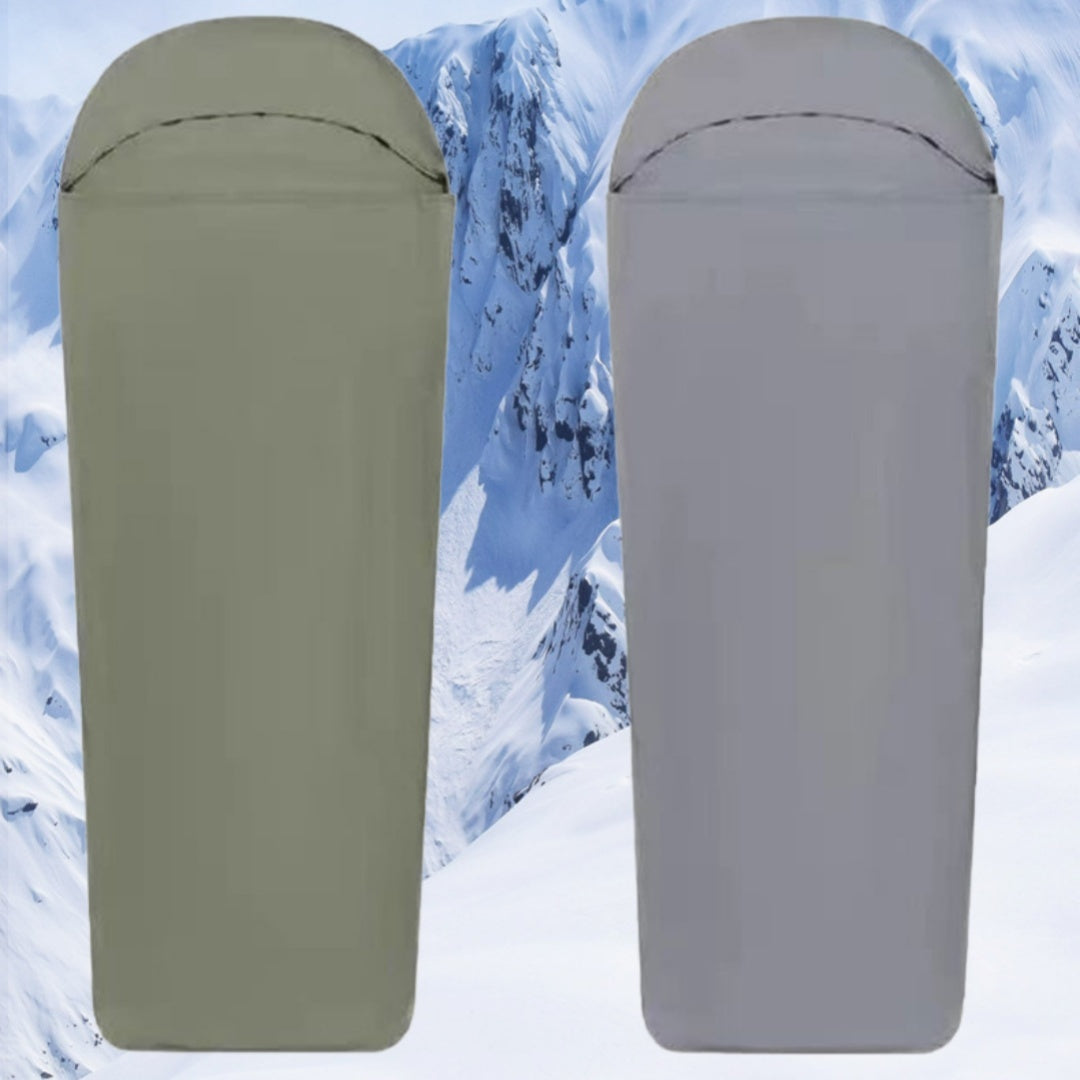 Unleash Your Adventure with the Ultimate Nylon Camping Sleeping Bag - The Perfect Emergency Gear for Your Car or Truck